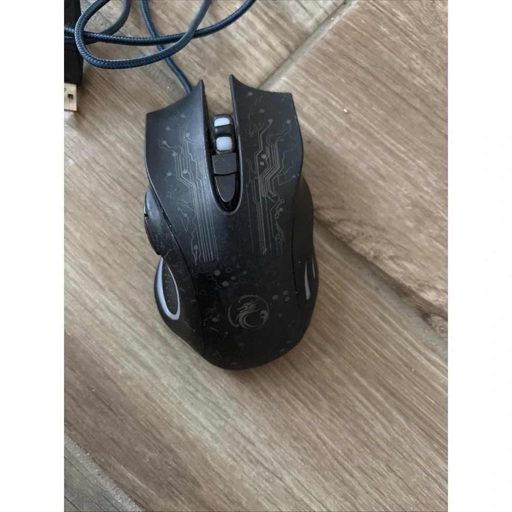 Estone X9 Gaming 6‎ BUTTONS ERGONOMIC OPTICAL MOUSE 4000DPI WIRED USB